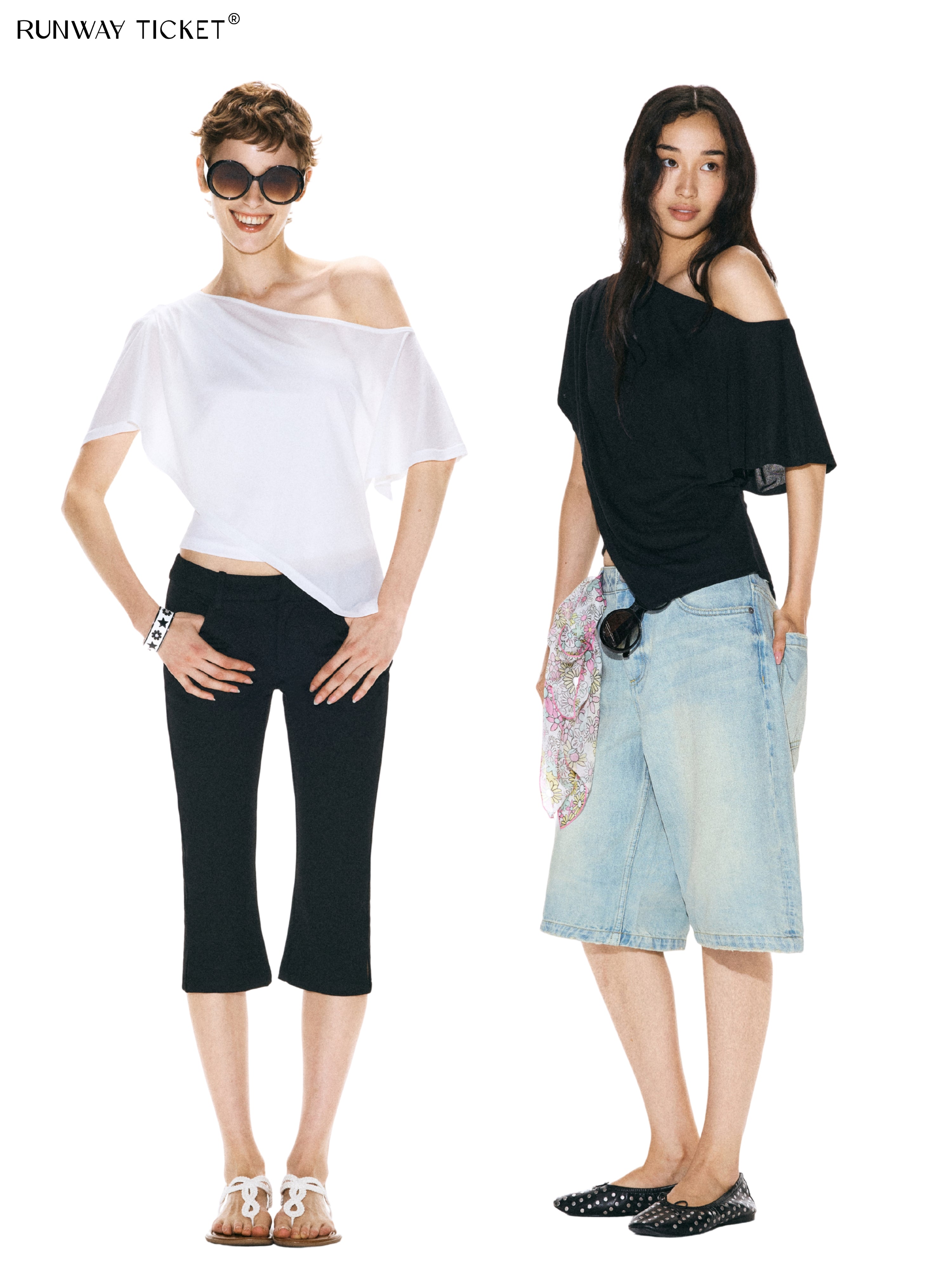 Runway Ticket Lace-Edged Slip Top (2 colors)