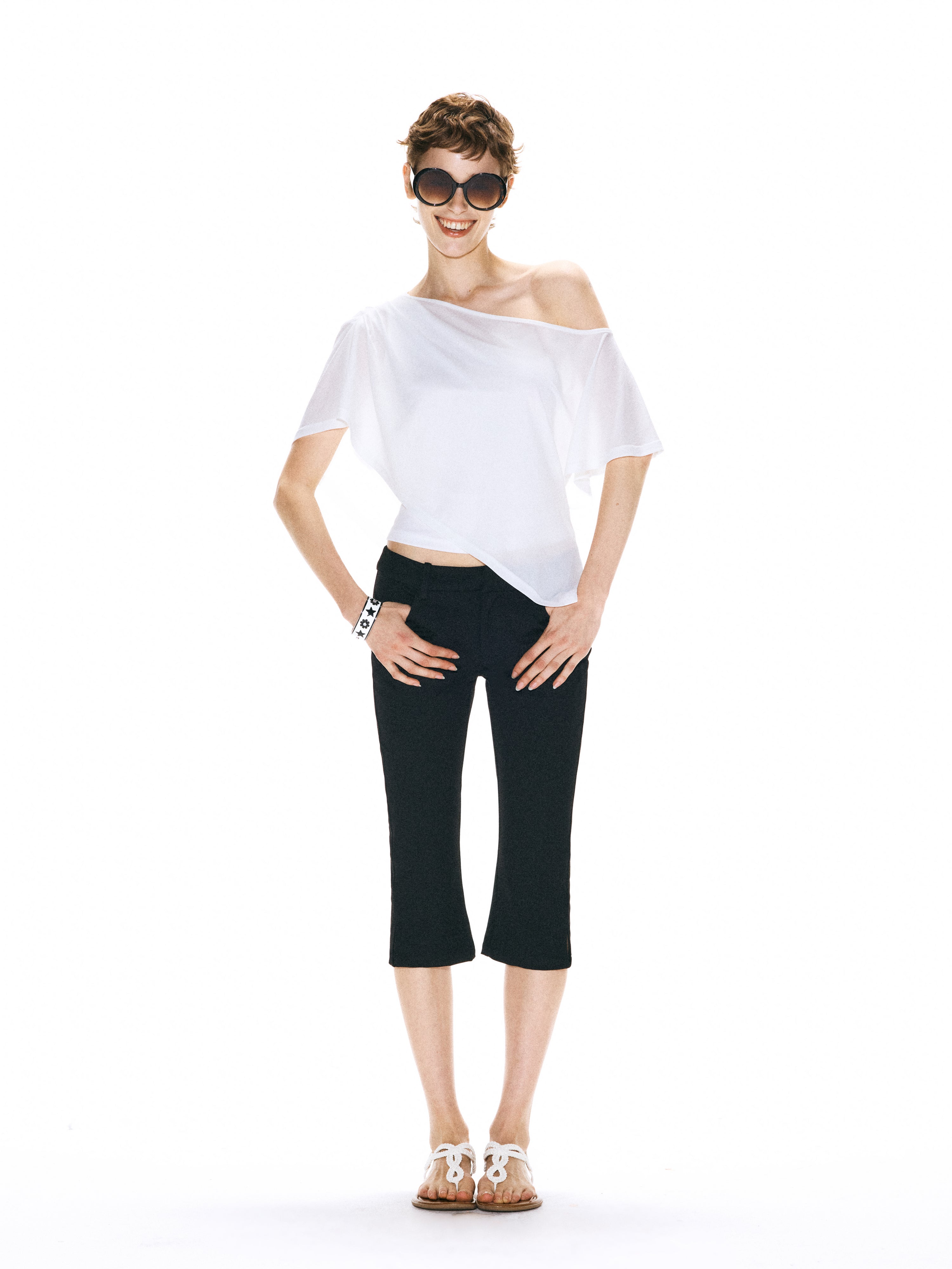 Runway Ticket Lace-Edged Slip Top (2 colors)
